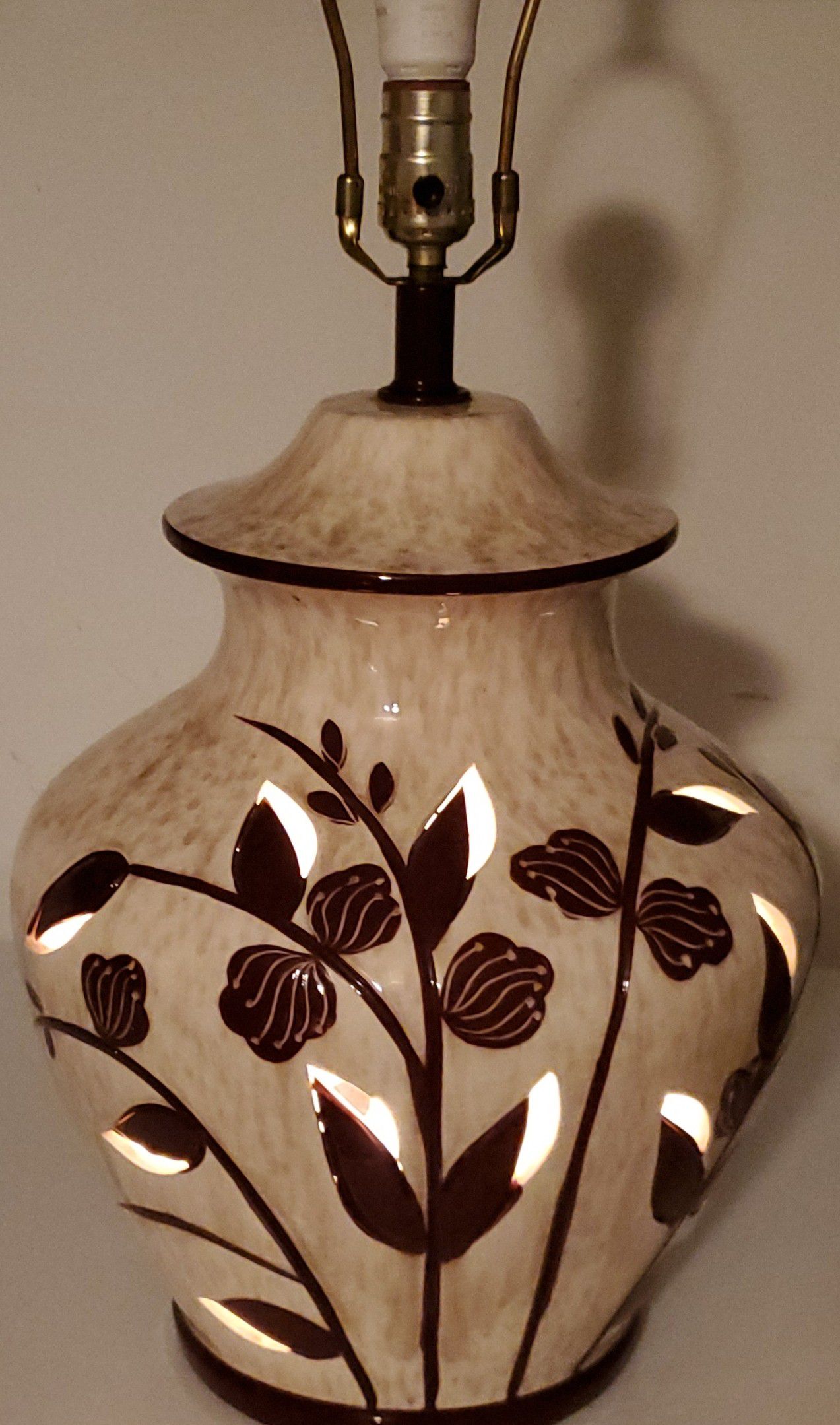 Vintage Large Ceramic Lamp