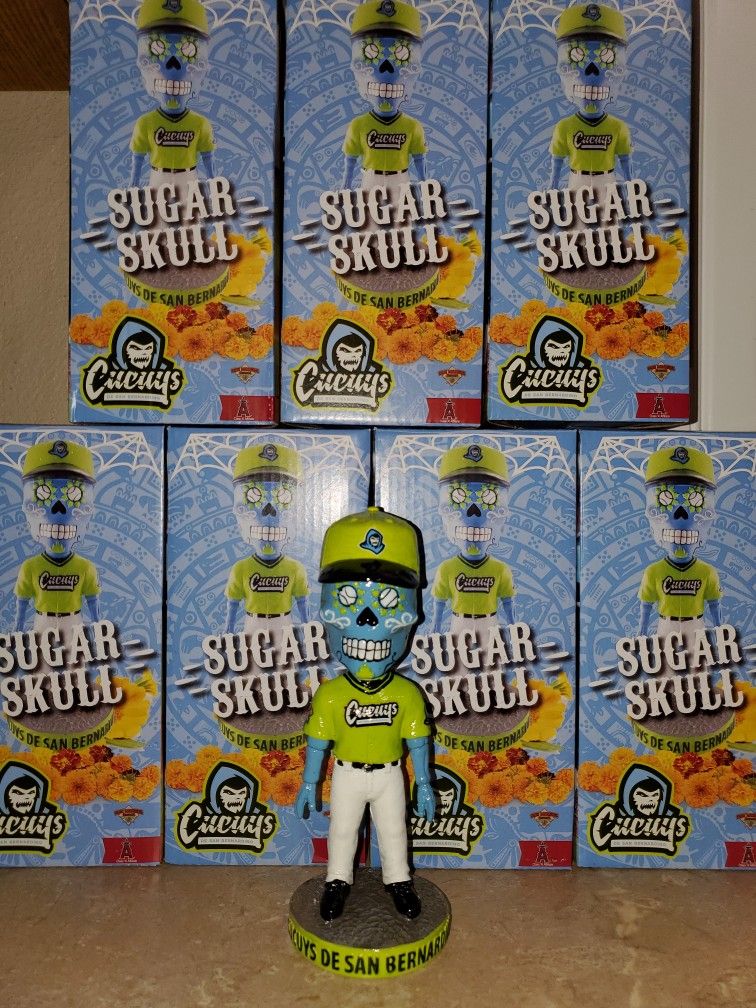 Cucuys De San Bernardino Sugar Skull SGA Bobblehead