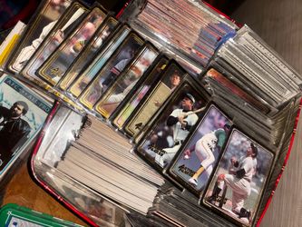 Baseball football, and basketball training cards Baseball football, and basketball trading cards