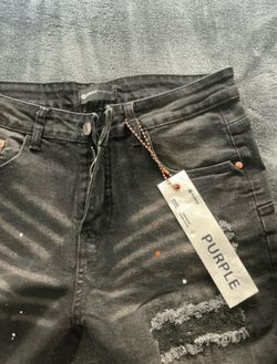 PURPLE SLIM JEANS