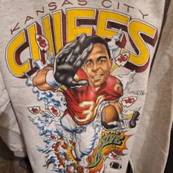 Marcus Allen 1994 large Vintage Kansas City Chiefs Sweat Shirt-$175