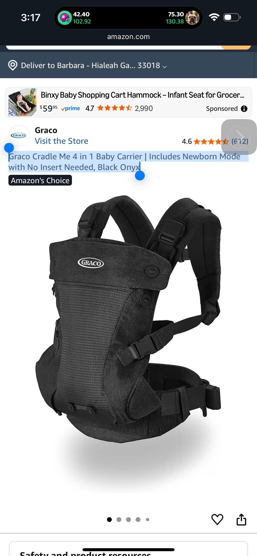 Baby Carrier