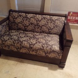 Couch with pullout bed
