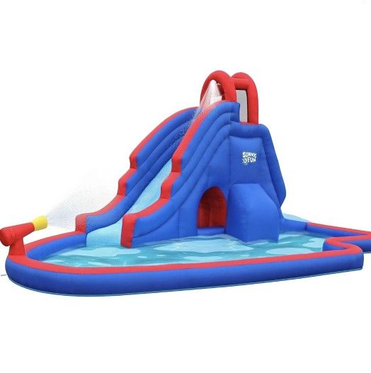 Slide ‘N Spray Inflatable Water Slide Park