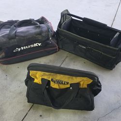 $25 each dewalt husky Voyager tool bags