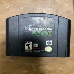 N64 WWF WRESTLEMANIA 2000 