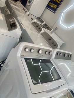 Extra large capacity washer and dryer