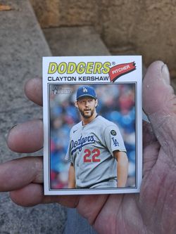 2026 Topps Heritage Clayton Kershaw #190 Los Angeles Dodgers Pitcher (70's Retro Design)