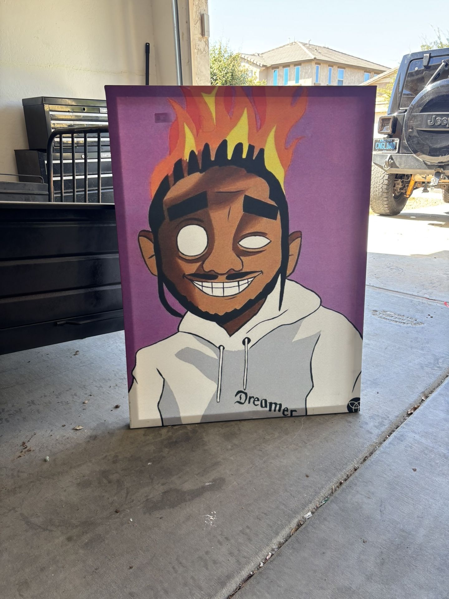 Kendrick lamar XXXL Canvas 