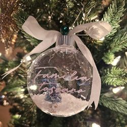 Custom Text Ornaments 