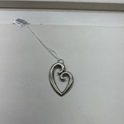 James Avery Heart Pendant 