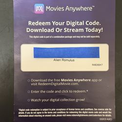 ALIEN ROMULUS (Digital Code)