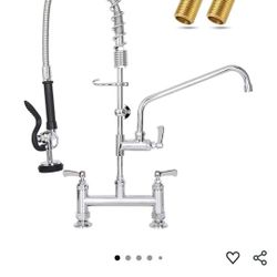 27" Commercial Sink Faucet