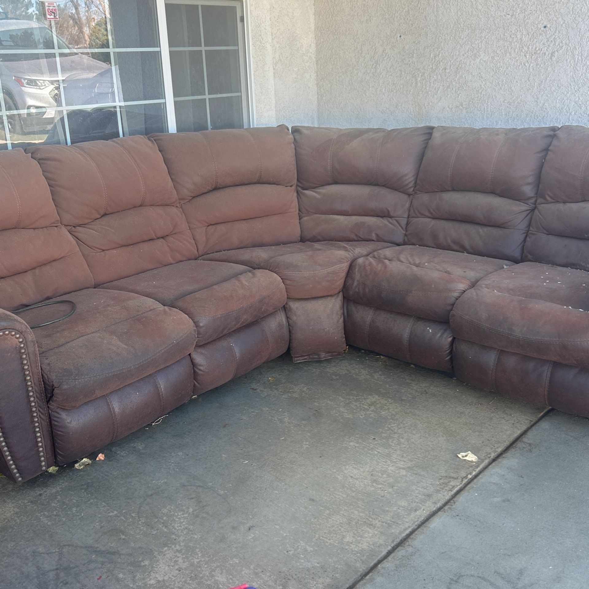Brown Sofa