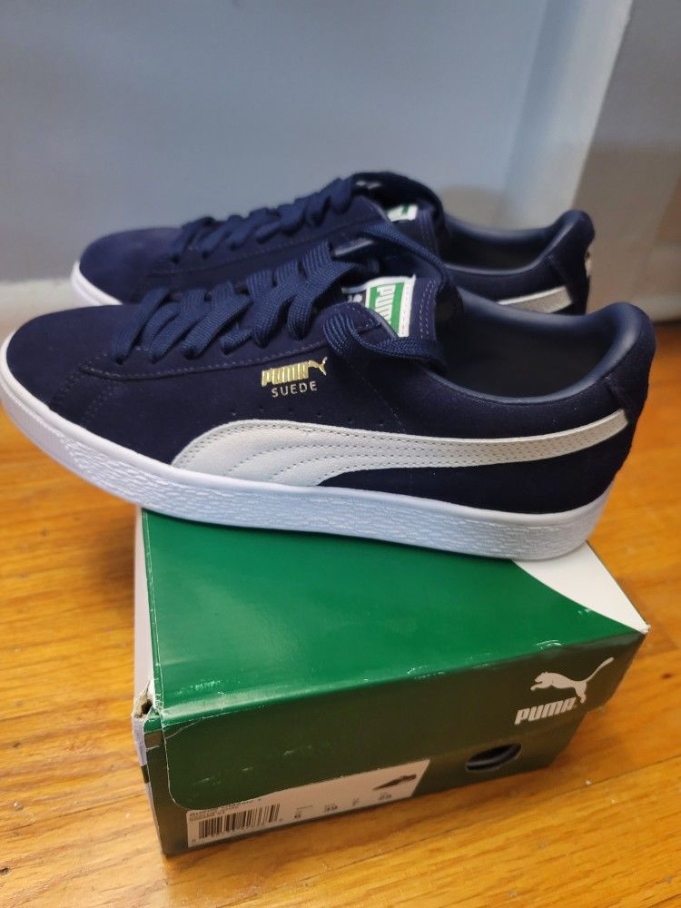 Blue Suede Puma Classics
