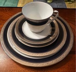 Noritake Cobalt Blue China