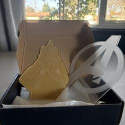 3D Illusion Lamp Darth Vader And Avengers Logo