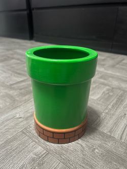 Mario Warp Pipe 3D Printed Desk Organizer