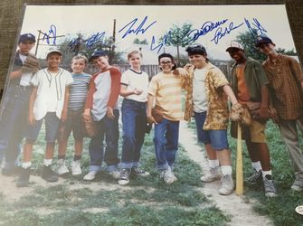 Sandlot cast signed 16x20