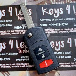 $70 @ Pomona Indoor Swapmeet | Mazda Flip Out Key w/ Remote Copy (Mazda 2 3 5 6, MX-5 Miata, Mazdaspeed, CX-7, CX-9, RX-8)
