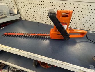 Orange Lawnmate Hedge Trimmer