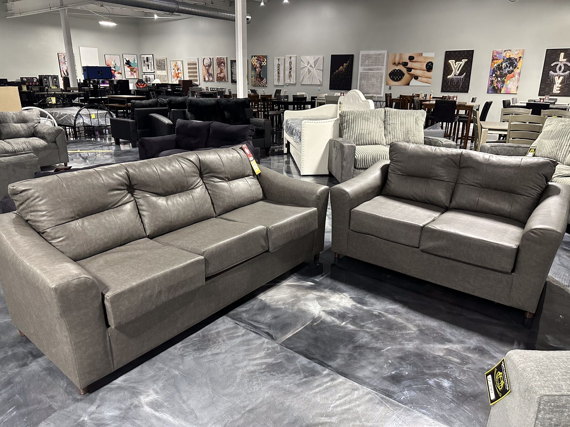 SALE!!!! Sofa + LOVESEAT