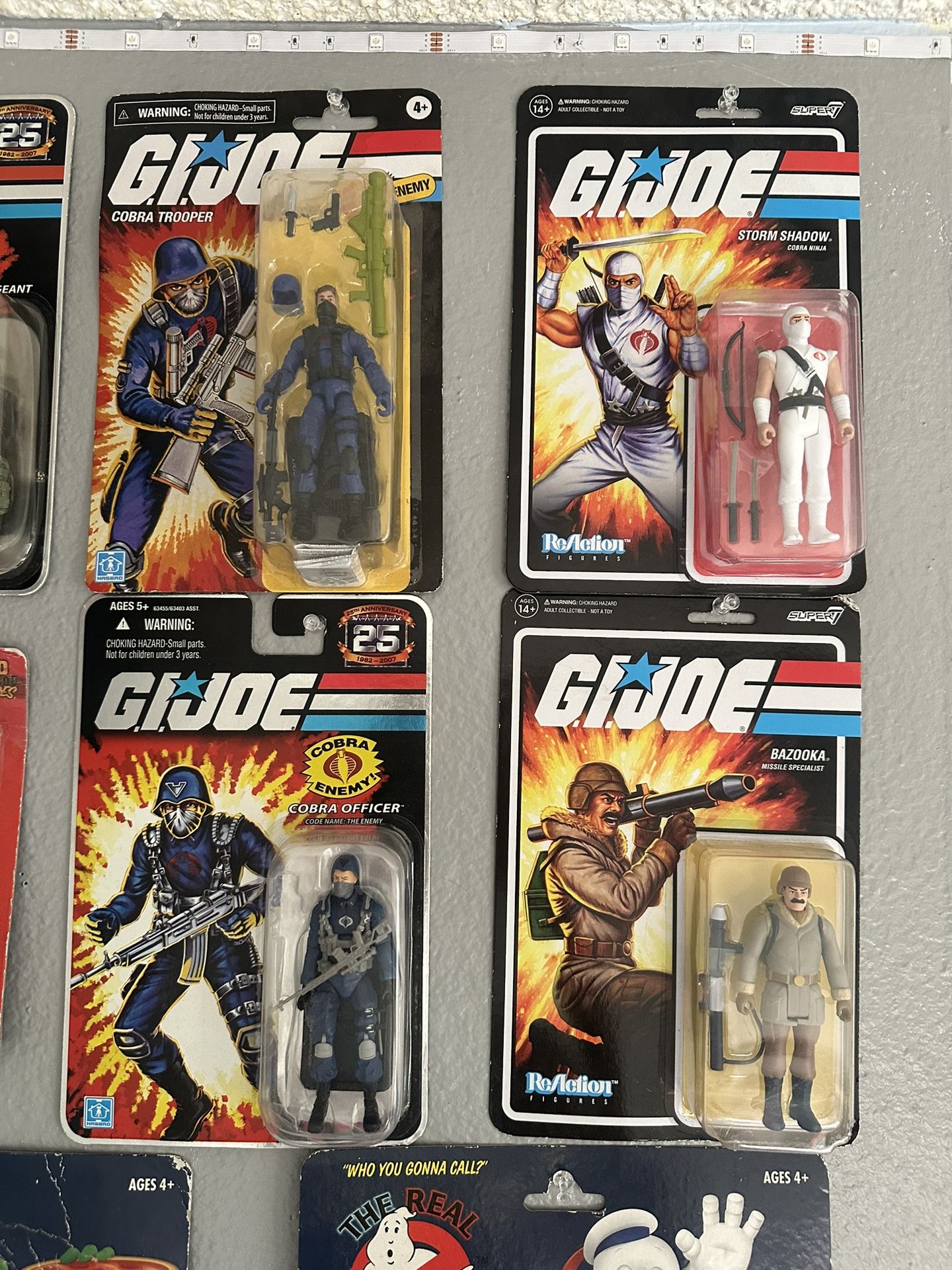 GI JOE ACTION FIGURES 