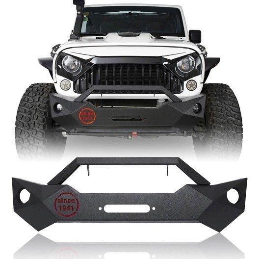 Front Bumper 07-18 Jeep Wrangler JK/JKU