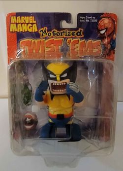 Marvel Manga Motorized Twist 'Ems Wolverine Figure