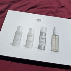 OUAI Haircare Set With Shampoo, Conditioner, Soft Mousse, And Hair Oil