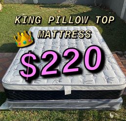 New king mattress only $220