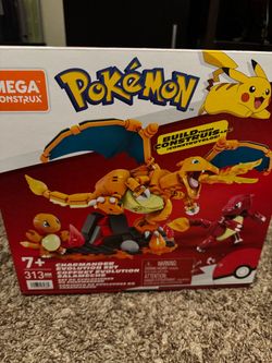 Mega Construx Pokémon Charmander Evolution Set
