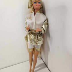 Vintage 1992 Hollywood Hair Barbie Doll Blonde #2308 Mattel w/Clothes Outfit