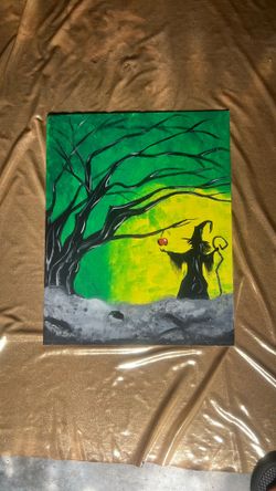 Witch Painting For Sale