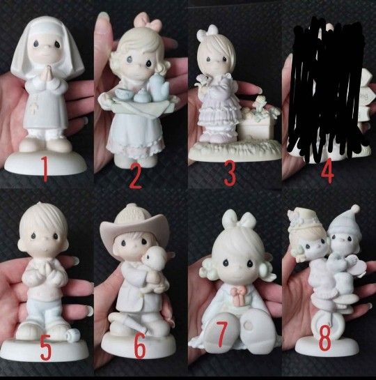PRECIOUS MOMENTS RETIRED FIGURINES