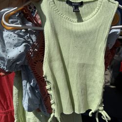 Girls Tops And Swimwear 