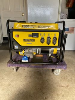 Champion 389cc 7500W Generator