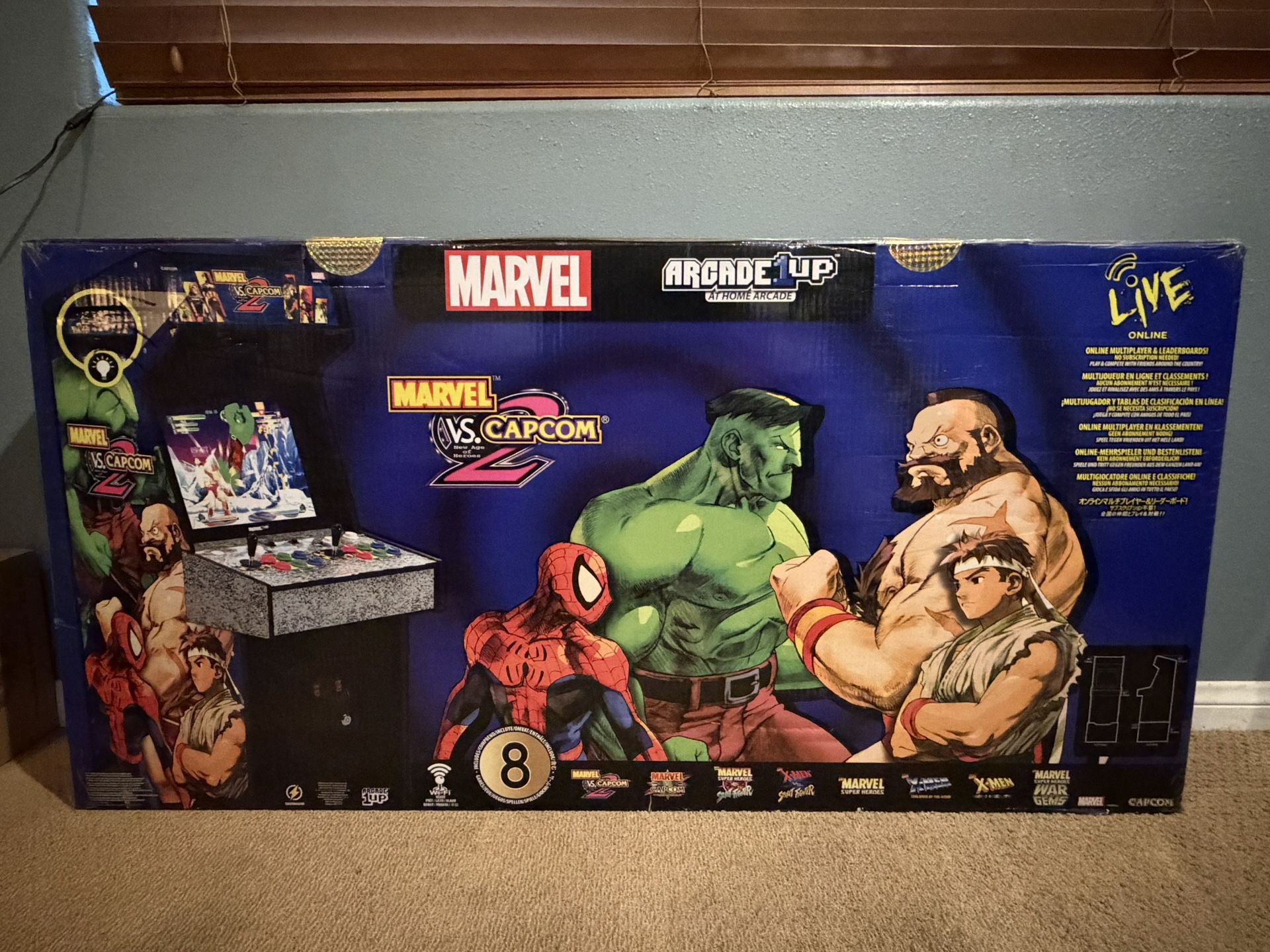 Marvel Vs Capcom 2 Arcade 1up Machine