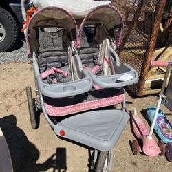 Double Running Stroller 