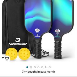 Pickleball Paddles Fun Tennis Sport