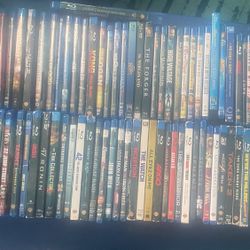 Blue ray DVDs 