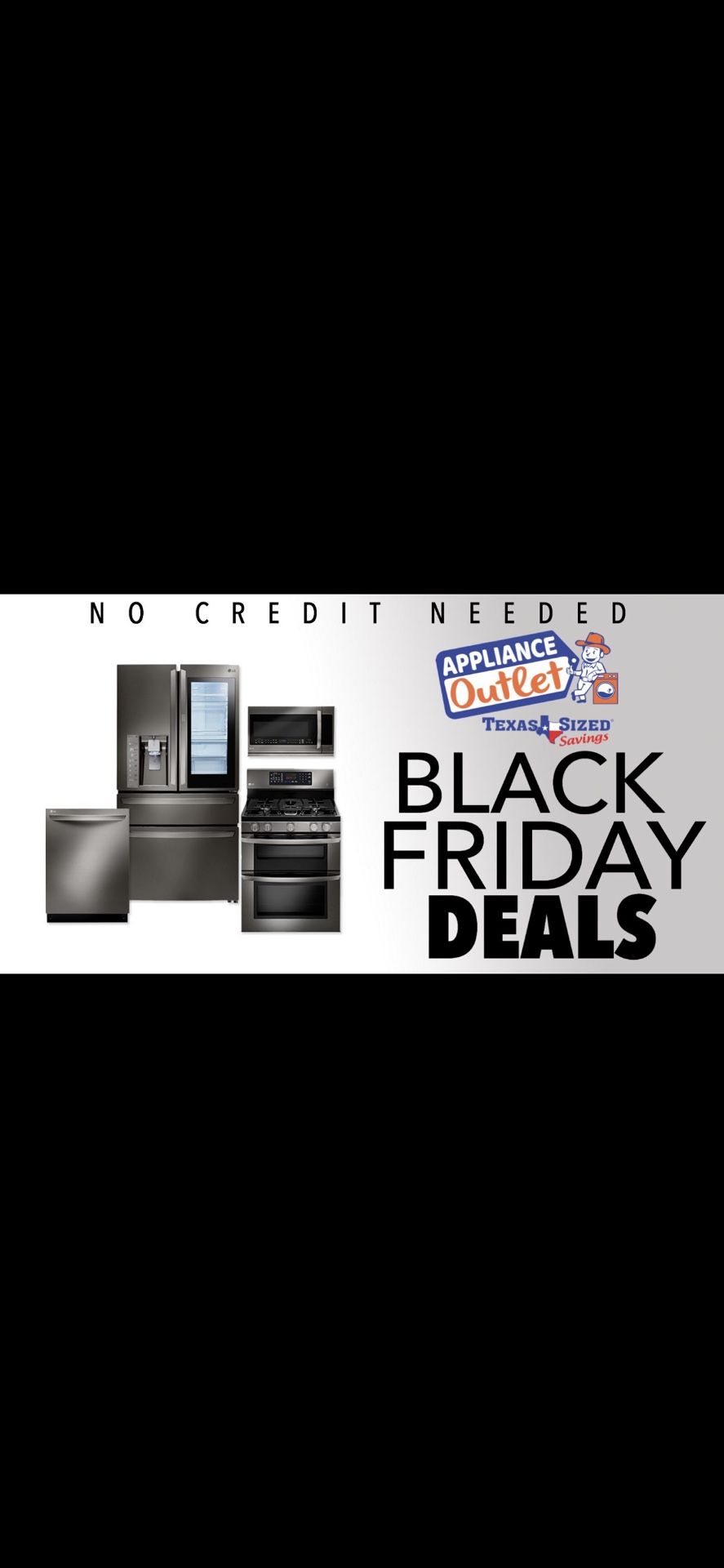 BRAND NEW APPLIANCES AT A DISCOUNTED PRICES