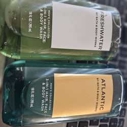 Men's 3 In 1 Body/Face/Body WASH