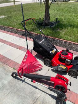 Craftsman mower and blower