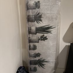 Large Succulent Plant Canvas 