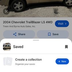 2004 Chevrolet Trailblazer Part Out