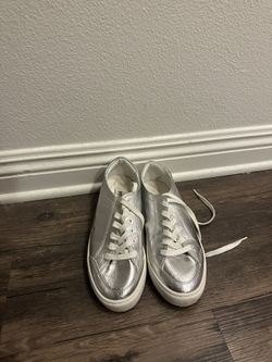Mango Silver Sneakers