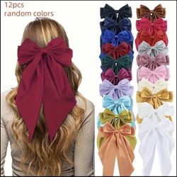 Women Large Hair Clips With Bows.
