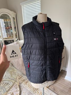 iHeat Heated Puffer Vest with battery