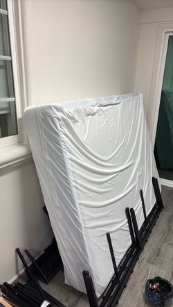 NEW Queen size mattress and bed frame